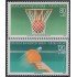 Alemania Berlín 691/92 1985 Disciplinas deportivas Basket-bally Tennis de mesa MNH 