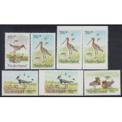 Holanda 1216/19b 1984 Aves de los prados MNH Holanda 1216/19b 1984 Aves de los prados MNH