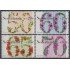 Holanda 1173/76 1982 Floriade 82 Florales MNH