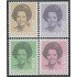 Holanda 1167/70 1981/86 Reina Beatriz MNH