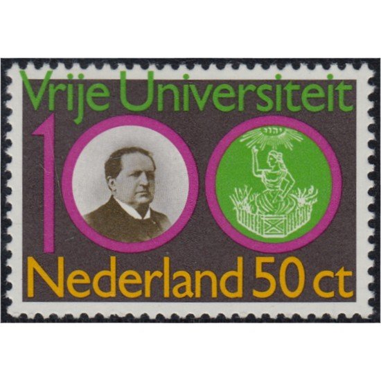 Holanda 1140 1980 Retrato de Abraham Kuyper MNH