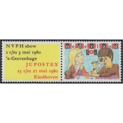 Holanda 1132 1980 6ª Exposición Internacional de jóvenes filatélicos MNH