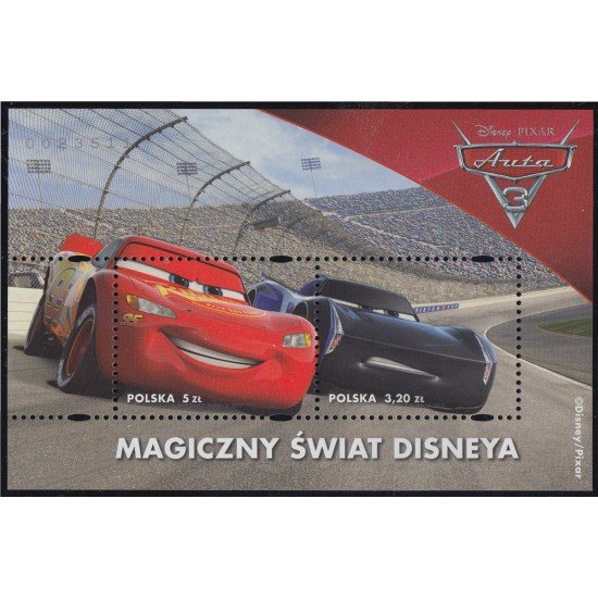 Polonia Poland HB Mundo mágico de Disney MNH Polonia Poland HB Mundo mágico de Disney MNH