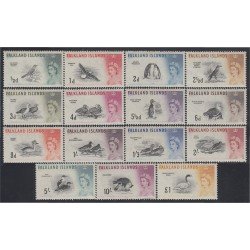 Falkland Islands Islas Malvinas 122/36 1960/66 Elizabeth II Pájaros Aves Birds MNH Falkland Islands Islas Malvinas 122/36 1960/66 Elizabeth II Pájaros Aves Birds MNH