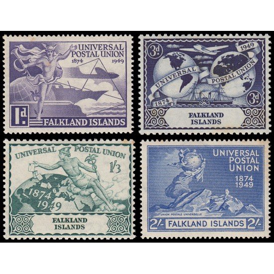 Falkland Islands Islas Malvinas 97/00 1949 75 Aniversario de la UPU MNH Falkland Islands Islas Malvinas 97/00 1949 75 Aniversario de la UPU MNH