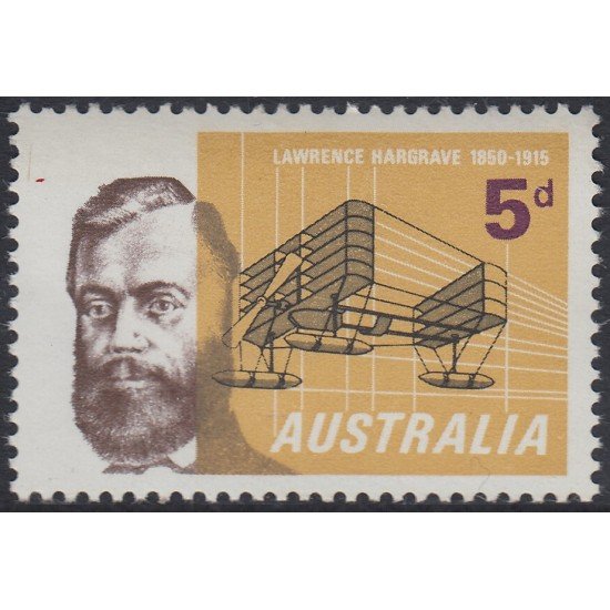 Australia 314 1965 Centenario de la muerte de Lawrence Hargrave MNH Australia 314 1965 Centenario de la muerte de Lawrence Hargrave MNH