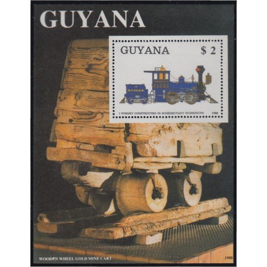 Guyana HB 21 1989 Tren imperial Japonés MNH