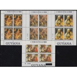 Guyana 2151K/N 1989 Minihojita Navidad Chritsmas MNH Guyana 2151K/N 1989 Minihojita Navidad Chritsmas MNH