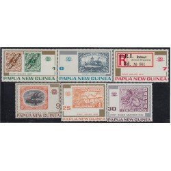Papúa y New Guinea 253/58 1973 75º Aniversario del sellos MNH