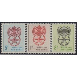 Papúa y New Guinea 44/46 1962 Erradicación del PaludismoMNH