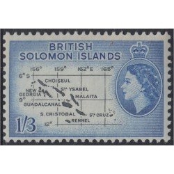 Salomón 98 1963 Campaña Mundial contra el hambre MNH