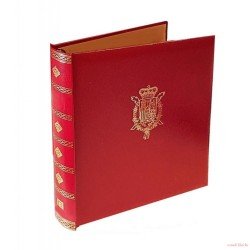 Edifil Álbum 325 Tapa y Cajetin SEMILUJO ESCUDO REAL Título CUBA