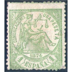 España Spain 150  1874 Alegoría de la Justicia MH