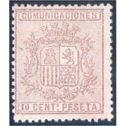 España Spain 153A 1874 Escudo de España Coat of Spain sin goma