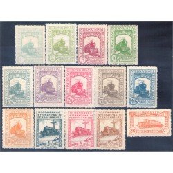 España Spain 469/82 1930 Congreso Ferrocarril Train  MNH