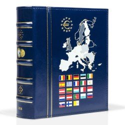 Leuchtturm 361085 VISTA álbum anual para monedas de euro 2020, con cajetín prote Leuchtturm 361085 VISTA álbum anual para monedas de euro 2020, con cajetín prote