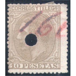 España Spain Telégrafos 209T 1879 usado