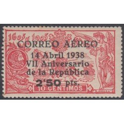 España Spain 756 1938 VII Aniversario República MH España Spain 756 1938 VII Aniversario República MH