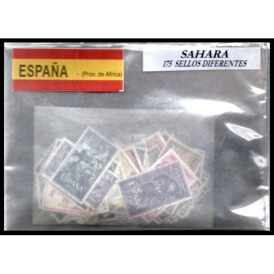 Sahara 175 Sellos Diferentes Nuevos Sahara 175 Sellos Diferentes Nuevos