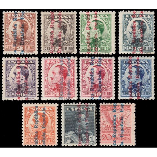 España Spain 593/03 1931 Alfonso XIII MNH España Spain 593/03 1931 Alfonso XIII MNH