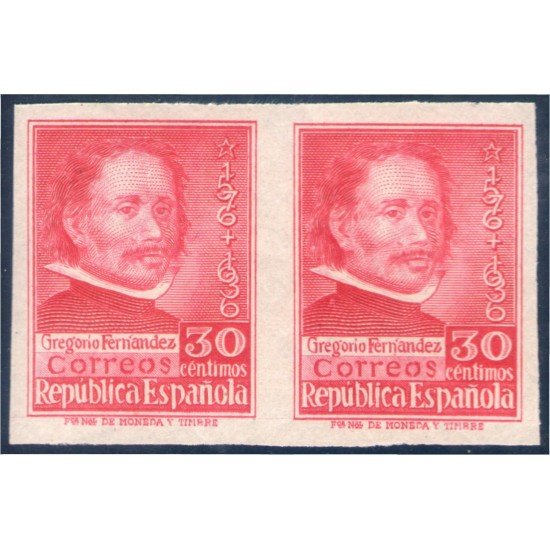España Spain 726s 1937 Gregorio Fernández MNH