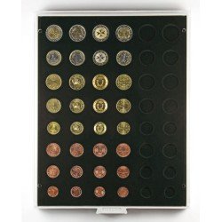 Lindner 2506C Bandeja para monedas por 6 series actual monedas €