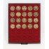 Lindner 2750 Bandeja 34 mm para monedas con 30 hoyos redondos