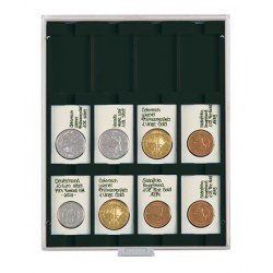 Lindner 2170C Bandeja 50 x 75 mm con 12 compartimentos cuadrados para marquitos para monedas REBECK coin L Lindner 2170C Bandeja 50 x 75 mm con 12 compartimentos cuadrados para marquitos para monedas REBECK coin L