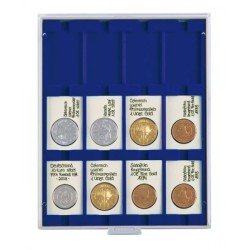 Lindner 2170M Bandeja 50 x 75 mm con 12 compartimentos cuadrados para marquitos para monedas REBECK coin L Lindner 2170M Bandeja 50 x 75 mm con 12 compartimentos cuadrados para marquitos para monedas REBECK coin L