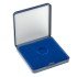 Lindner 2029-018 Monedero 18 mm con inserto de terciopelo azul.