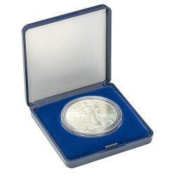 Lindner 2029-048 Monedero 48 mm con inserto de terciopelo azul Lindner 2029-048 Monedero 48 mm con inserto de terciopelo azul