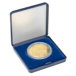 Lindner 2029-046 Monedero 46 mm con inserto de terciopelo azul Lindner 2029-046 Monedero 46 mm con inserto de terciopelo azul