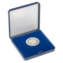 Lindner 2029-030 Monedero 30 mm con inserto de terciopelo azul Lindner 2029-030 Monedero 30 mm con inserto de terciopelo azul