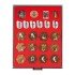 Lindner 2457 Bandeja de colección para Pins / Medallas