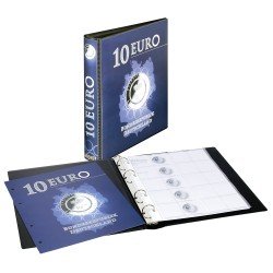 Lindner 1110M álbum pre-impreso para monedas de colección de 10 euros Lindner 1110M álbum pre-impreso para monedas de colección de 10 euros