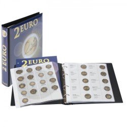 Lindner 1118M3 Album para monedas conmemorativas de 2 Euros Lindner 1118M3 Album para monedas conmemorativas de 2 Euros