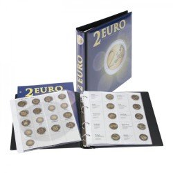 Lindner 1118M Album para monedas conmemorativas de 2 Euros Lindner 1118M Album para monedas conmemorativas de 2 Euros