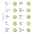 Lindner 1118-20 Hojas individuales para monedas conmemorativas de 2 Euros