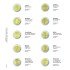 Lindner 1118-19 Hojas individuales para monedas conmemorativas de 2 Euros