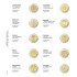 Lindner 1118-18 Hojas individuales para monedas conmemorativas de 2 Euros