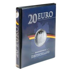 Lindner 1520R Tapa para Álbum pre-impreso para monedas conmemorativas de 20 Euros de Alemania Lindner 1520R Tapa para Álbum pre-impreso para monedas conmemorativas de 20 Euros de Alemania