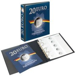 Lindner 3536M Album pre-impreso Publica M para monedas de 20 Euros de Plata de Alemania Lindner 3536M Album pre-impreso Publica M para monedas de 20 Euros de Plata de Alemania