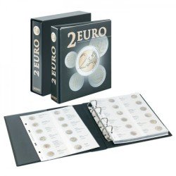 Lindner 3535E Album pre-impreso para monedas de 2 Euros Lindner 3535E Album pre-impreso para monedas de 2 Euros