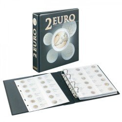 Lindner 3535M2 Album pre-impreso para monedas de 2 Euros Lindner 3535M2 Album pre-impreso para monedas de 2 Euros