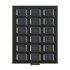 Lindner S2933-4K Bandejas para monedas Black Samt para cápsulas rectangulares