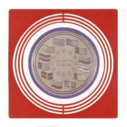 Lindner 2237 Adaptadores grandes para monedas o cápsulas