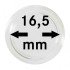 Lindner 2251165 Cápsulas 16.5 mm para bandejas pqte 100