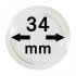 Lindner 2251034 Cápsulas 34 mm para bandejas pqte 100