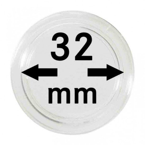 Lindner 2251032 Cápsulas 32 mm para bandejas pqte 100