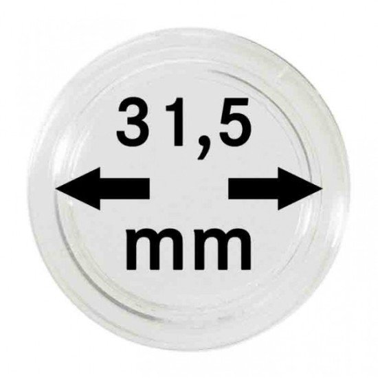 Lindner 2251315 Cápsulas 31,5 mm para bandejas pqte 100